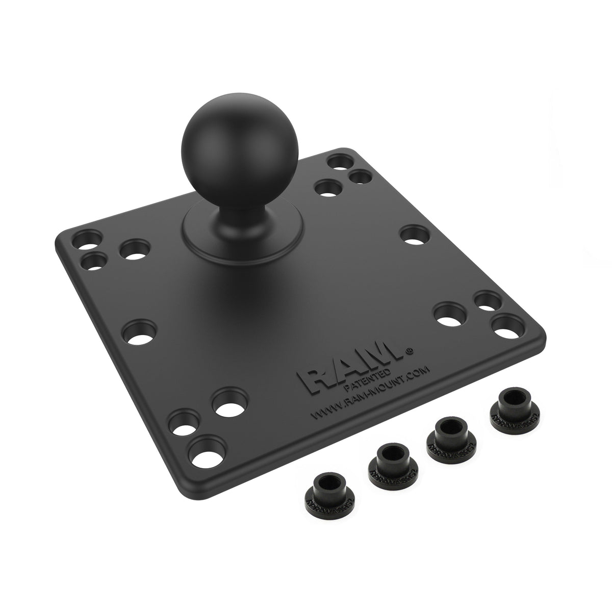 RAM Mounts VESA 100 x 100 and 75 x 75 mm plate with C-size ball RAM-246U – product photo