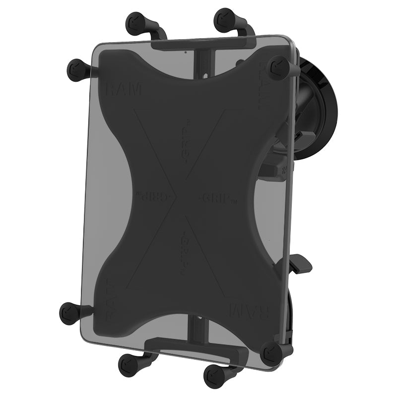 RAM Mounts X-Grip 9"–11" tablet mount with Twist-Lock suction cup (RAM-B-166-UN9U) – product photo