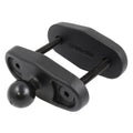 RAM Mounts Square Post Clamp Base for Posts up to 50.8 mm (2") Wide, B-Size (RAM-B-247U-2)