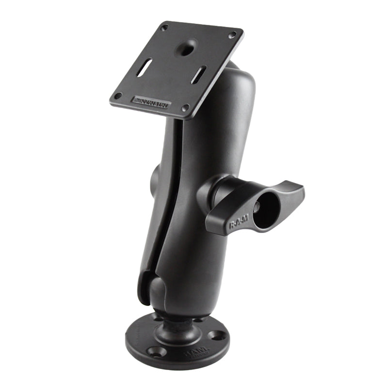 RAM Mounts D-size double ball mount with 75 × 75 mm VESA plate – product photo