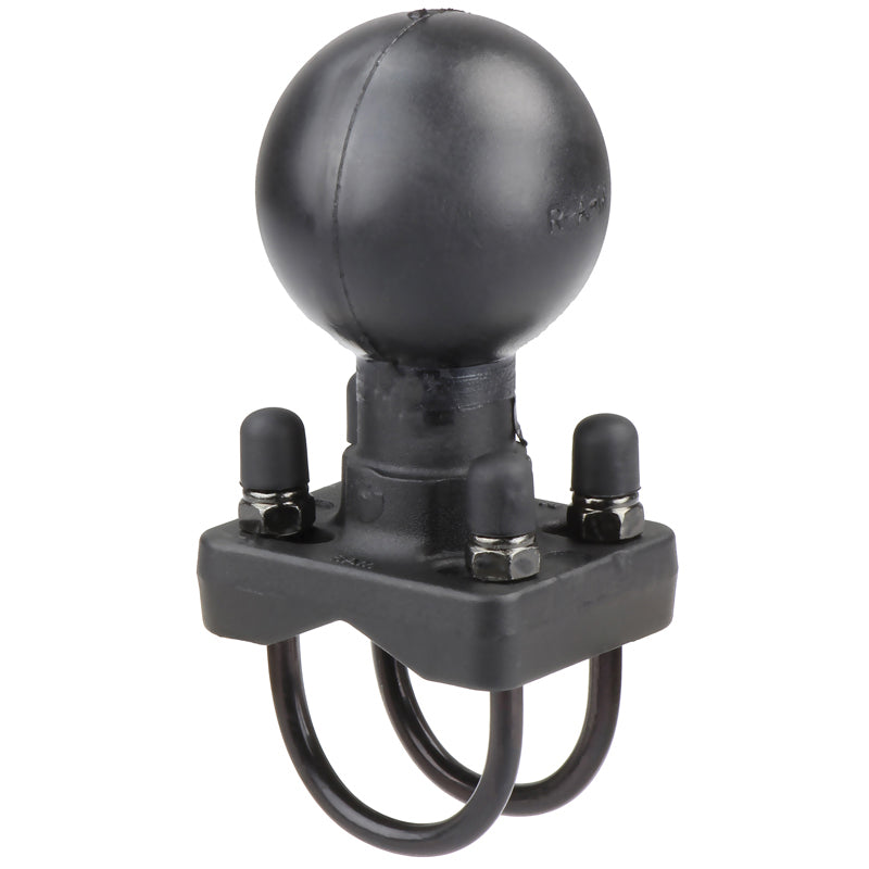 RAM Mounts D-size double U-bolt ball base for 1.25–1.5 inch round rails – product photo