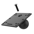 RAM Mounts Steel-Reinforced 100 × 100 mm VESA Plate with Ball, D-Size (RAM-D-246U-IN1)