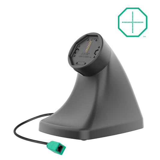 RAM Mounts GDS Uni-Conn magnetic kiosk dock with PoE for IntelliSkin Thin-Case tablets – main product photo