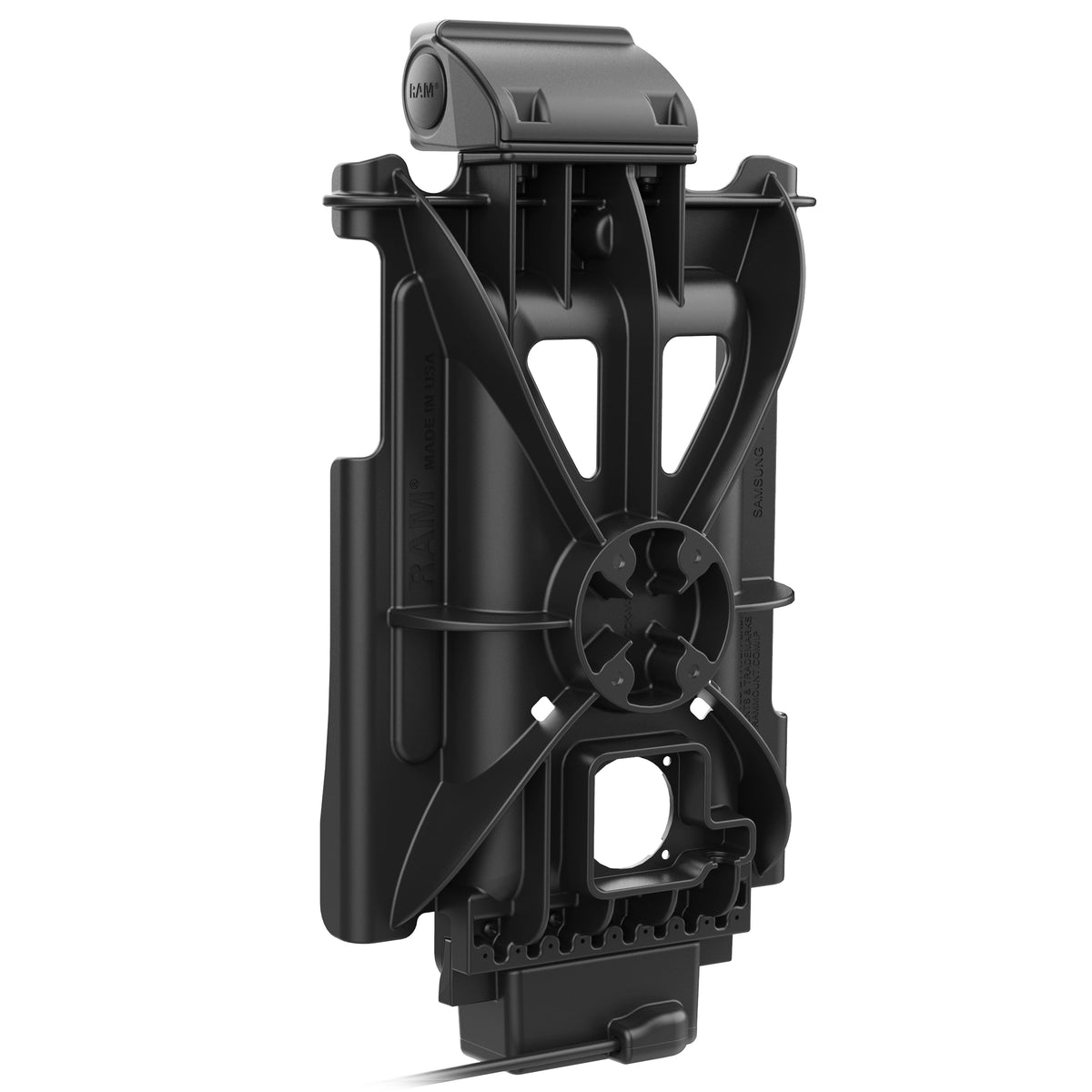 RAM Mounts GDS Tough-Dock with USB-C 3.1 for Samsung Tab S7/S9/S9 FE/S10 FE/S10 Lite – detail view