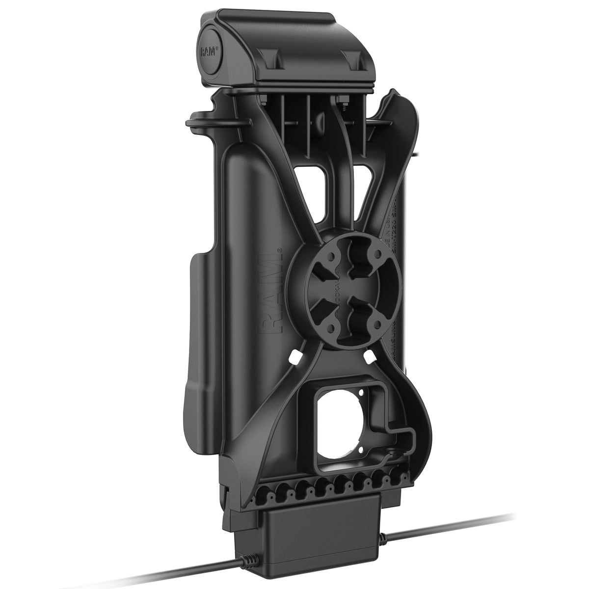 RAM Mounts GDS Tough-Dock + Dual USB-A for Samsung Tab A11, A9 and A7 Lite 8.7" in IntelliSkin – further view