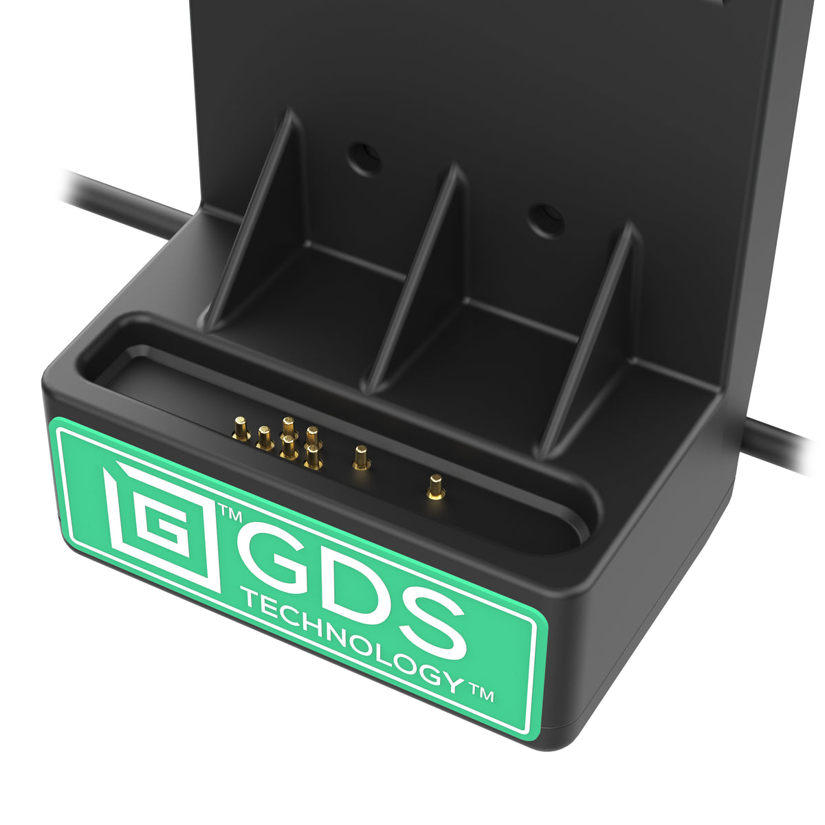 RAM Mounts GDS powered dock with USB-A for Zebra TC22, TC27, TC53 and TC58 in IntelliSkin – additional view