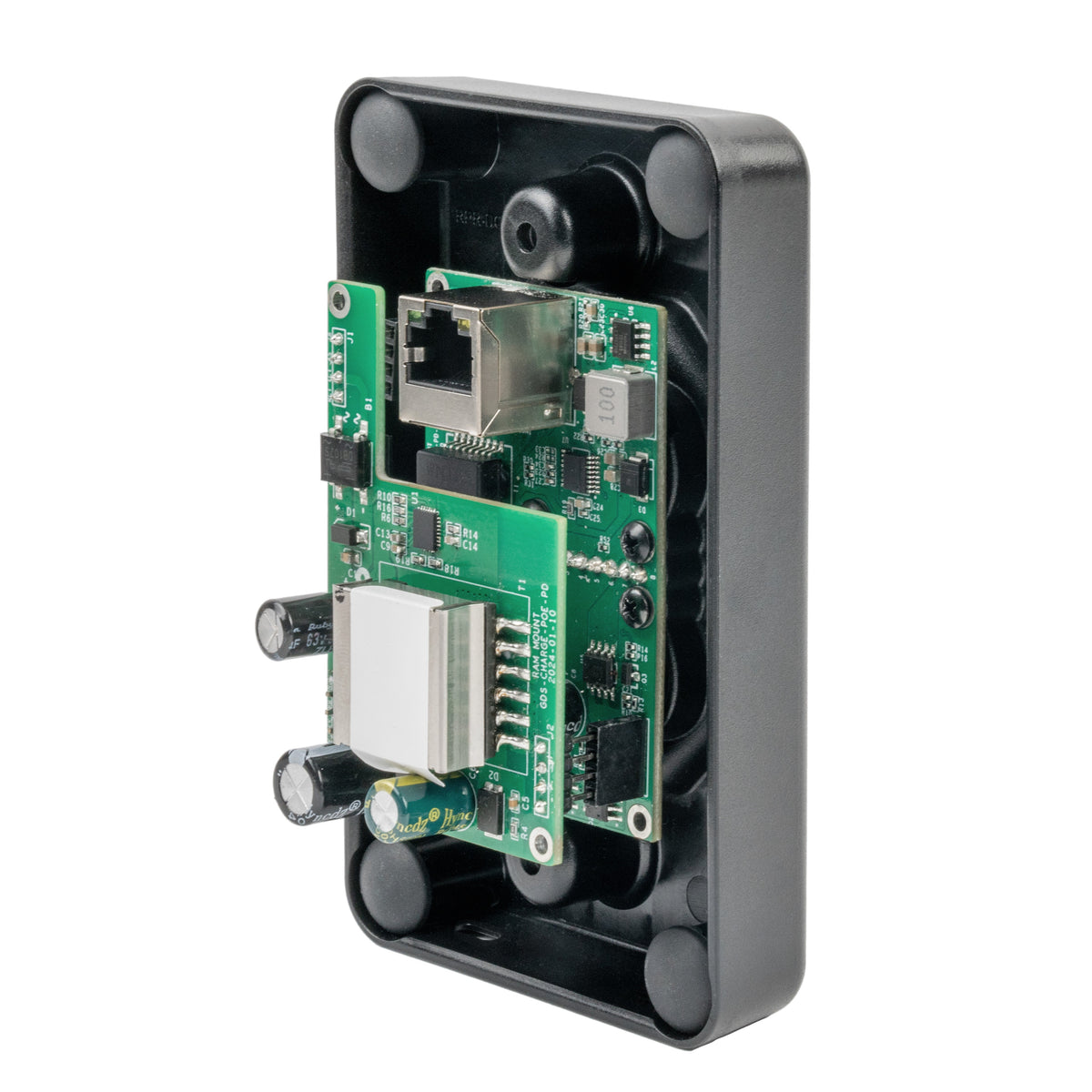 RAM Mounts GDS Uni-Conn low-profile wall dock with PoE for IntelliSkin tablets – additional view