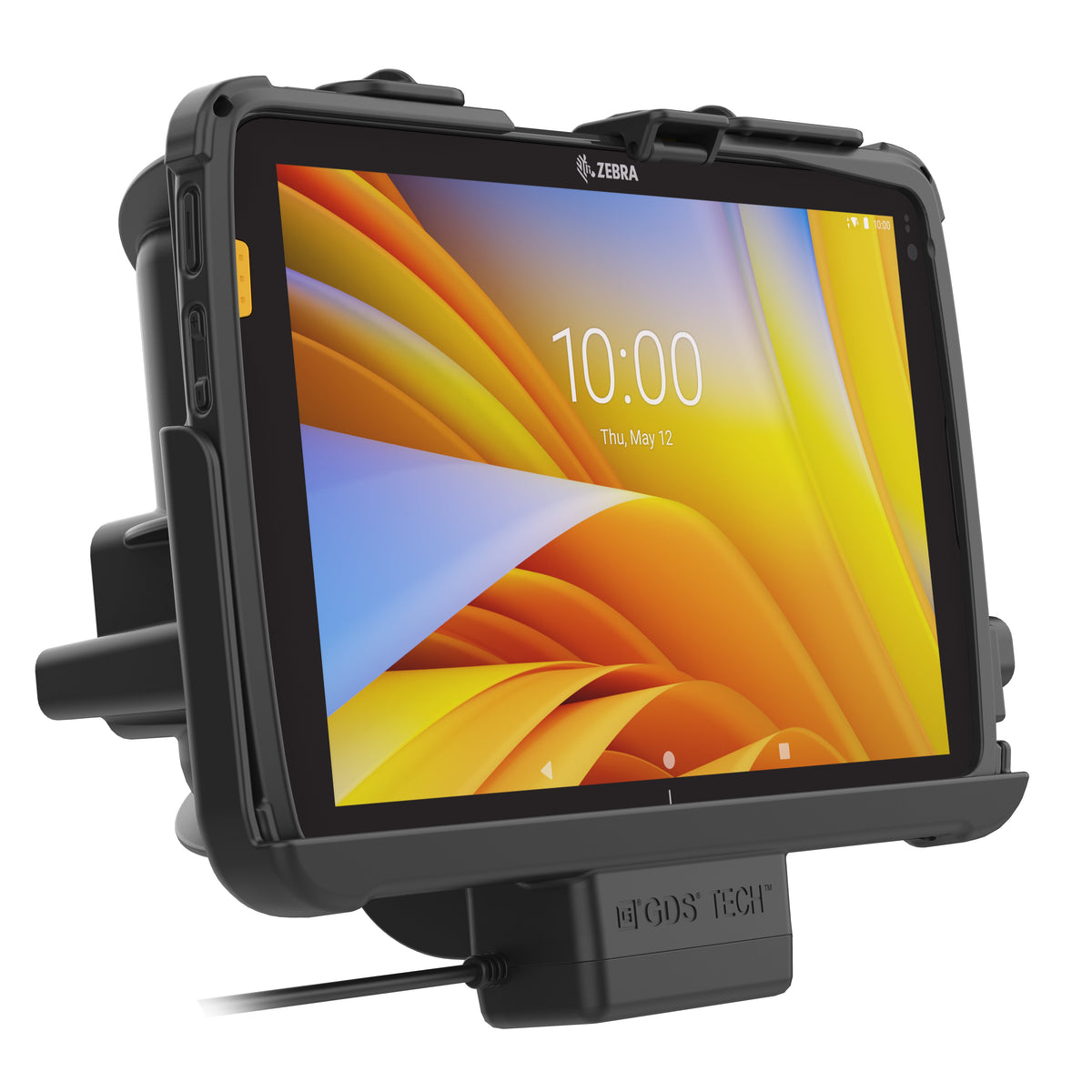 RAM Mounts GDS powered dock for Zebra ET40, ET45 and ET401 10-inch tablets in IntelliSkin – further product photo