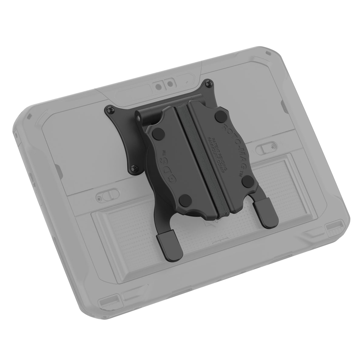 RAM Mounts GDS Roto-Mag 4-in-1 accessory for Zebra ET60 and ET65 – alternative view
