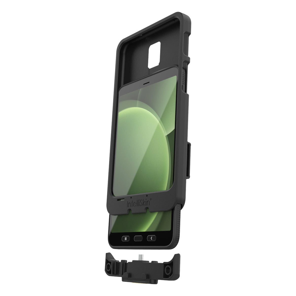 RAM Mounts IntelliSkin Thin-Case with bottom pogo pads for Samsung Tab Active5 and 3 – detail photo