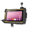 RAM Mounts Key-Locking Form-Fit Holder for Getac ZX70, Temp-Module Compatible (RAM-HOL-GE3FKLU)