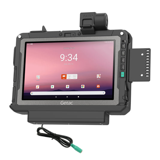 RAM Mounts Form-Fit powered dock for Getac ZX10 rugged tablet – product photo