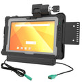 RAM Mounts Key-Locking Power + Data Dock with USB-A for Getac ZX80 (RAM-HOL-GE5PDKLU)