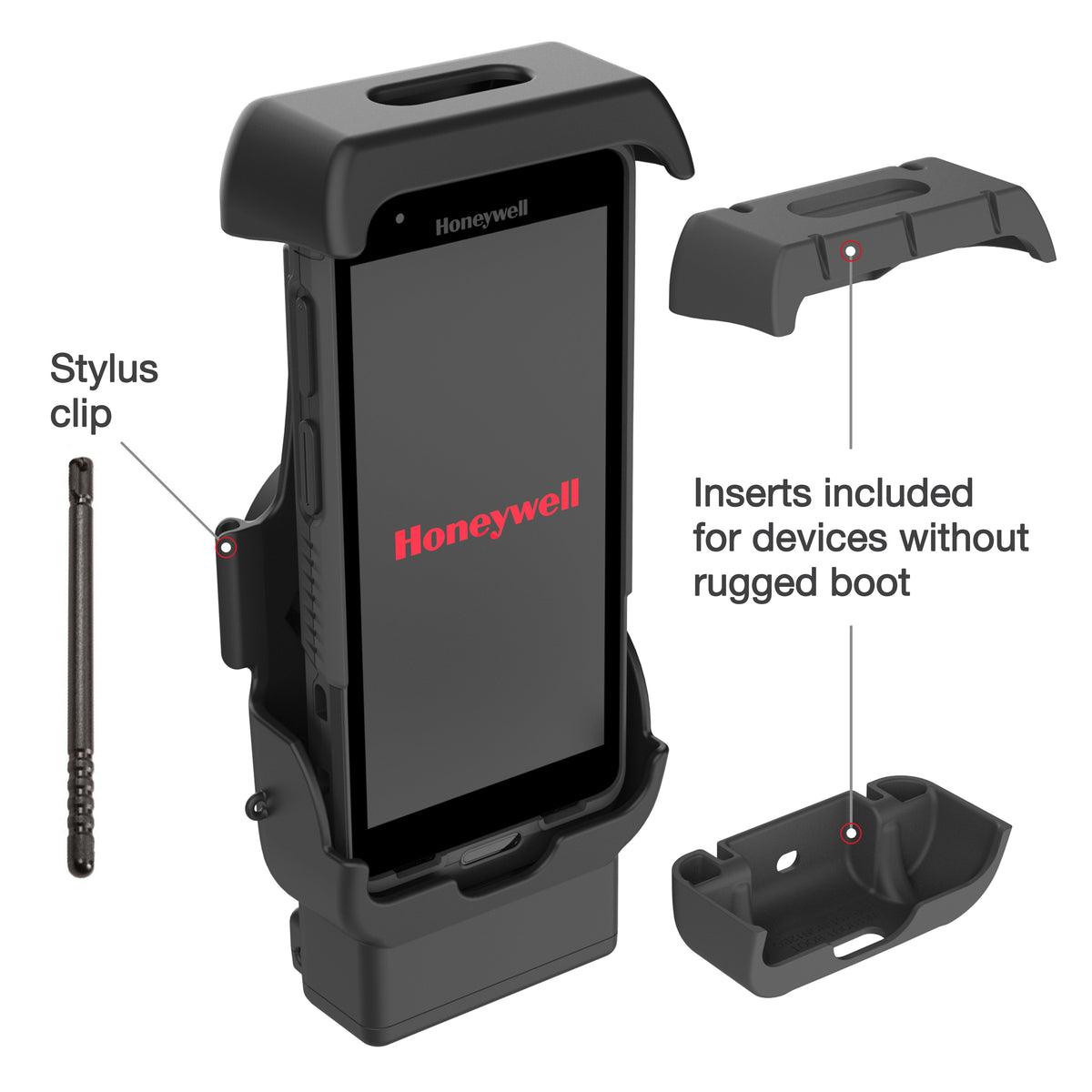 RAM Mounts spring-loaded Form-Fit holder for Honeywell CT40, CT45 and CT47 – additional view
