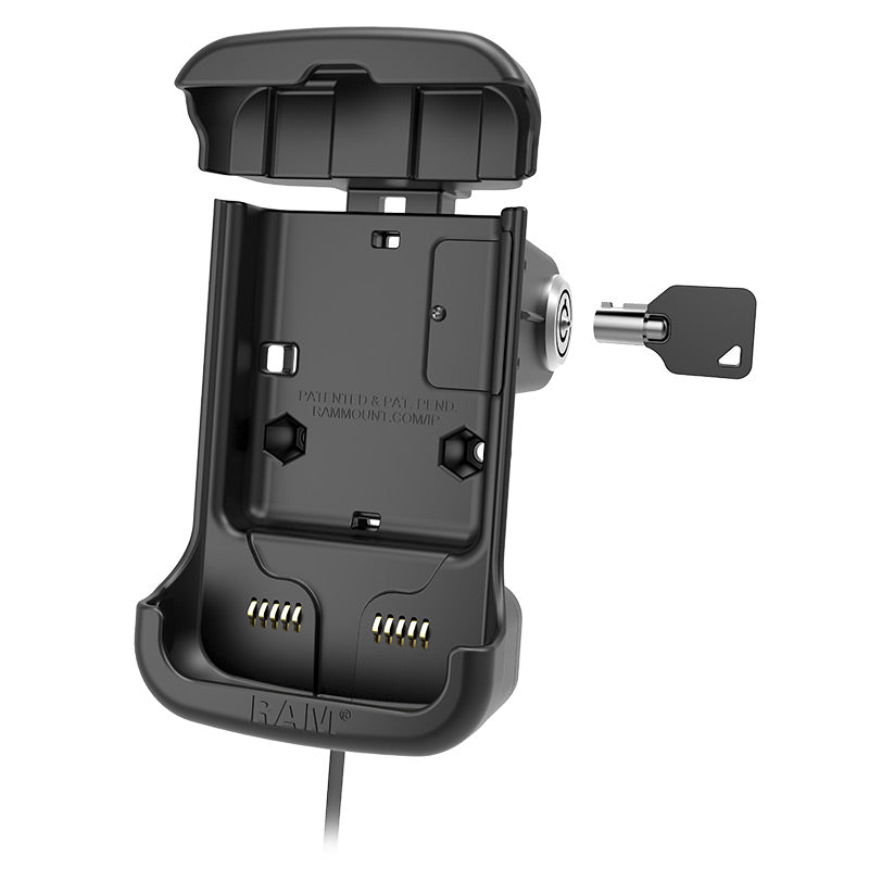RAM Mounts key-locking Form-Fit powered dock for Honeywell CT50, CT60 and CT60 XP – alternative view