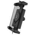 RAM Mounts Quick-Grip Pro XL Phone Holder with Ball & Qi2 15 W Wireless Charger (RAM-HOL-PD7B-W2MU)