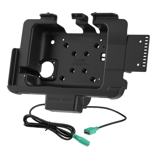 RAM Mounts Tough-Dock power + data for Zebra ET40, ET45 and ET401 10-inch tablets with Rugged Frame – alternative view