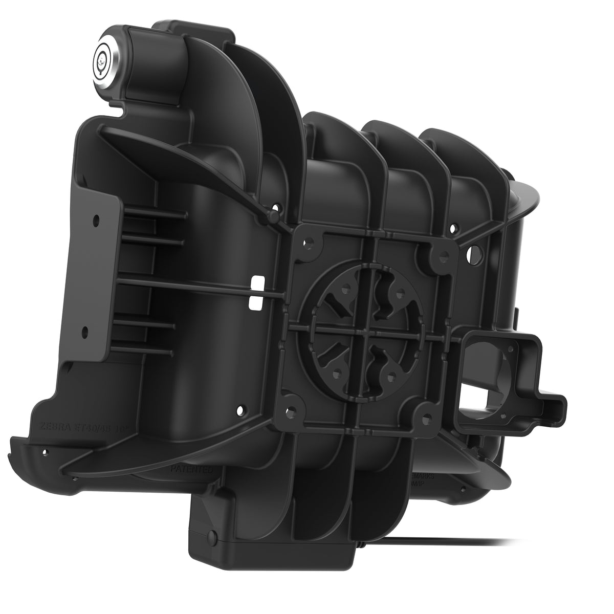 RAM Mounts locking Tough-Dock for Zebra ET40, ET45 and ET401 10-inch tablets with Rugged Frame – additional photo