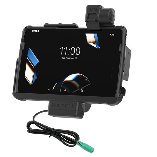 RAM Mounts Tough-Dock with latch for Zebra ET40, ET45 and ET401 10-inch tablets with Rugged Frame – product photo