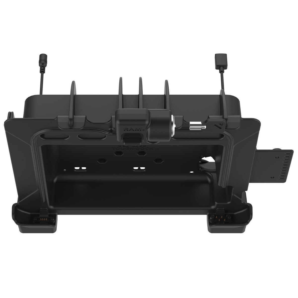 RAM Mounts Key-Locking Power + Data Dock with USB-A for Zebra ET80 and ET85 – additional view