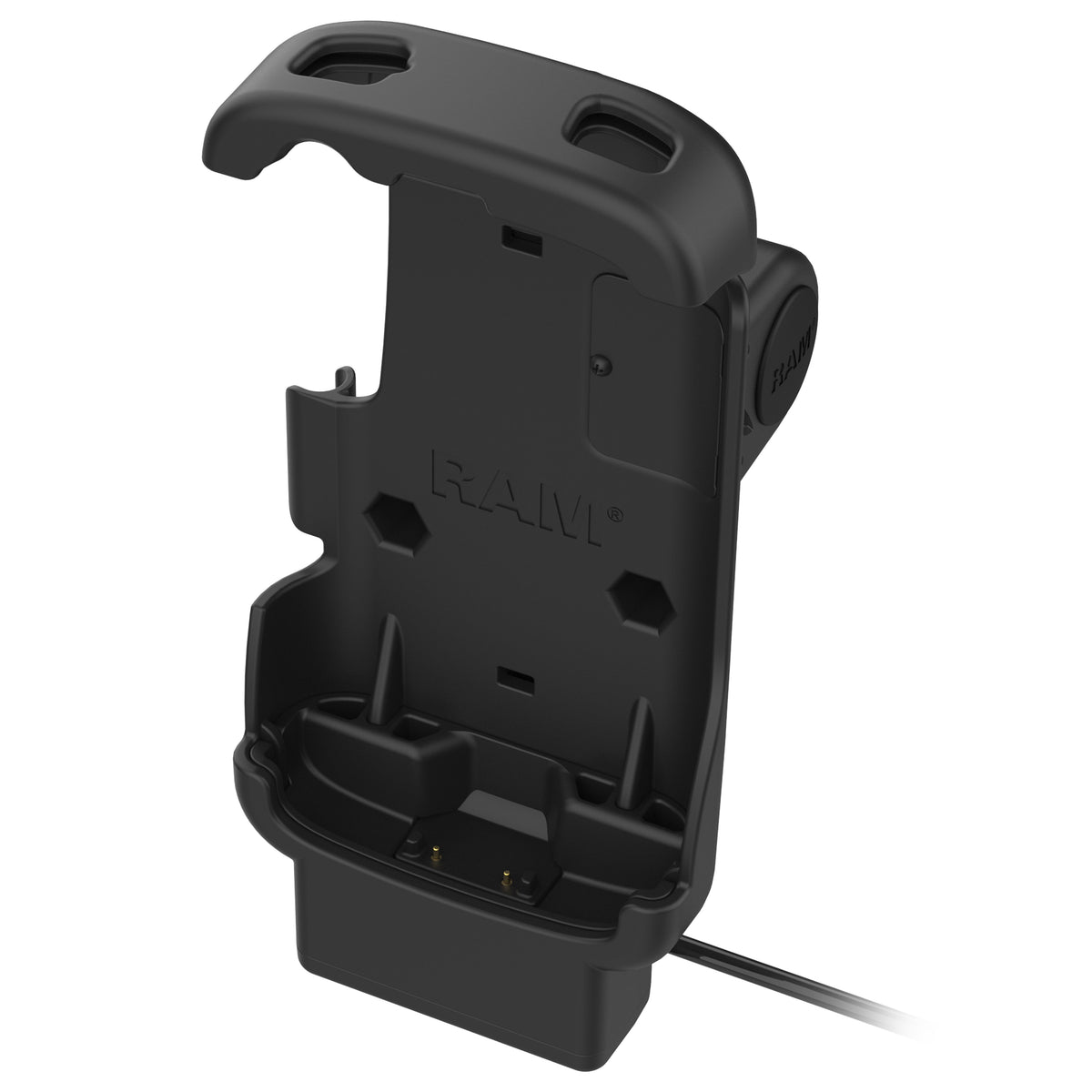 RAM Mounts Form-Fit Powered Dock (USB-A) for Zebra TC22 and TC27 without Rugged Boot – further product photo
