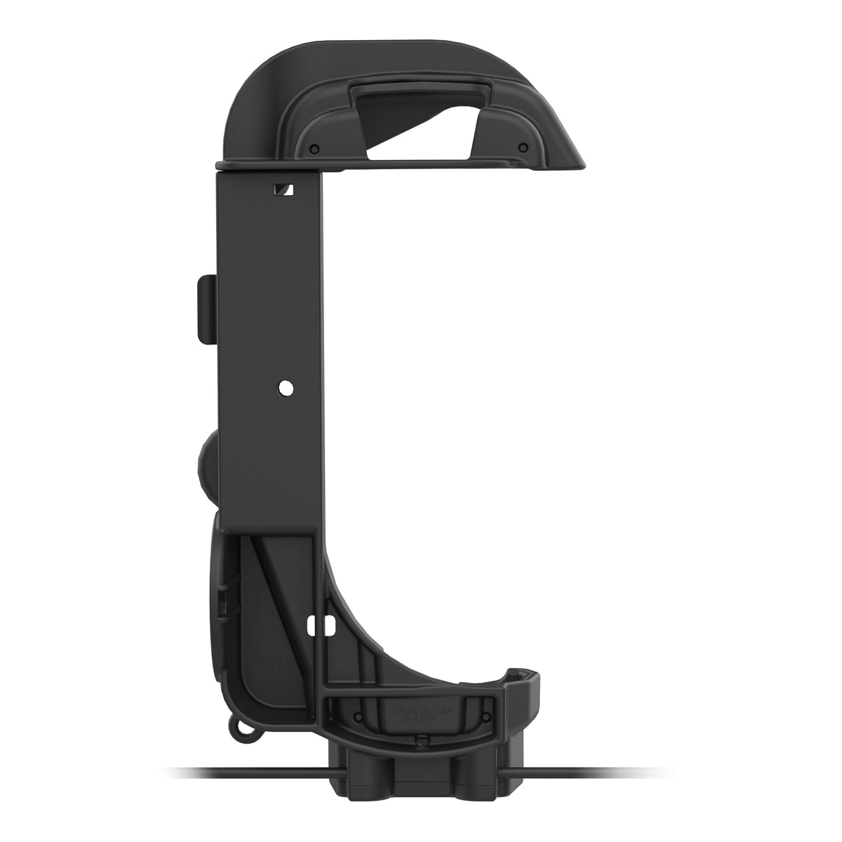 RAM Mounts key-locking powered dock with USB-A for Zebra MC9400 and MC9300 – additional view