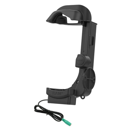 RAM Mounts powered dock for Zebra MC9400 and MC9300 – alternative view