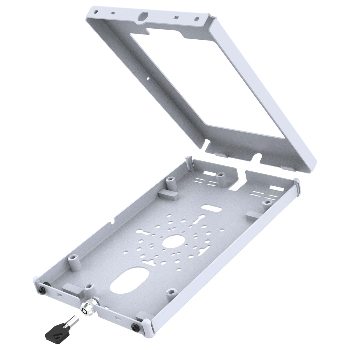 RAM Mounts key-locking steel Safe-Case for Samsung Galaxy Tab Active5 and 3 in grey – further view