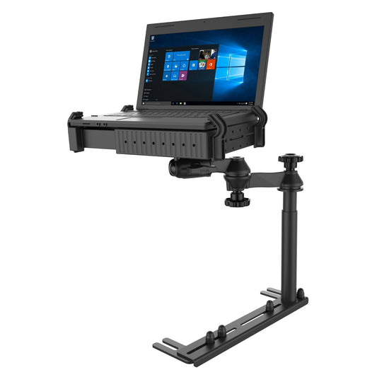 RAM Mounts universal no-drill vehicle laptop mount with Tough-Tray – product photo