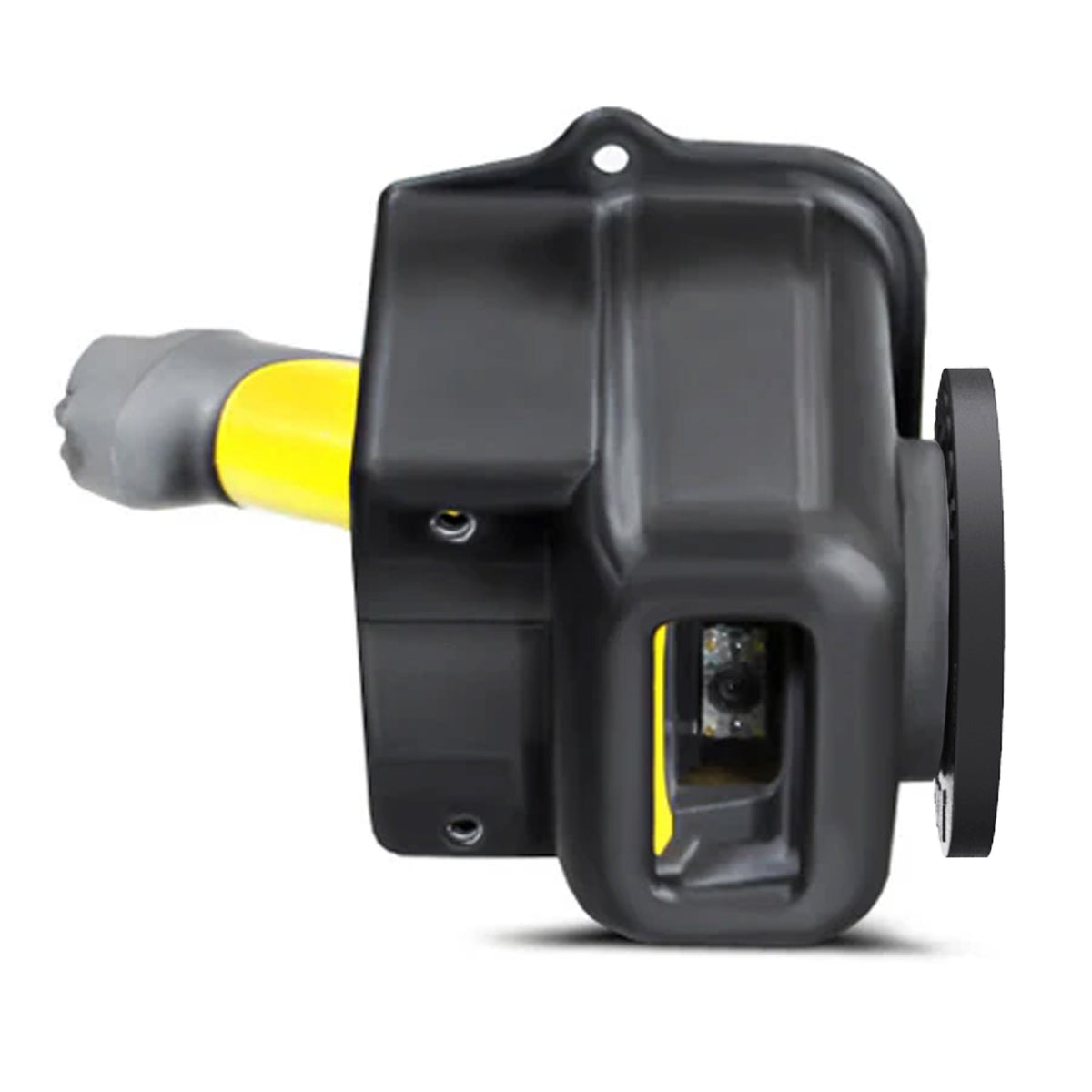 RAM Mounts Power-Grip scanner holder with Tough-Mag magnetic base – another view