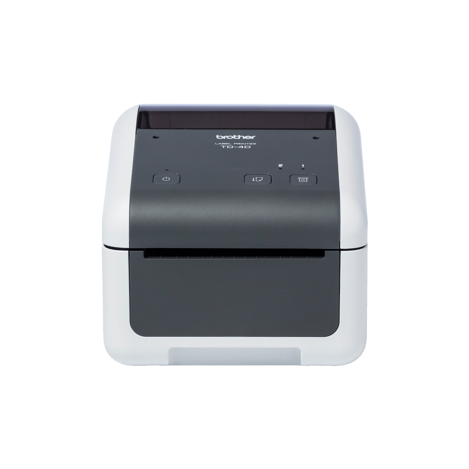 Brother TD-4425DN direct thermal desktop label printer – front view