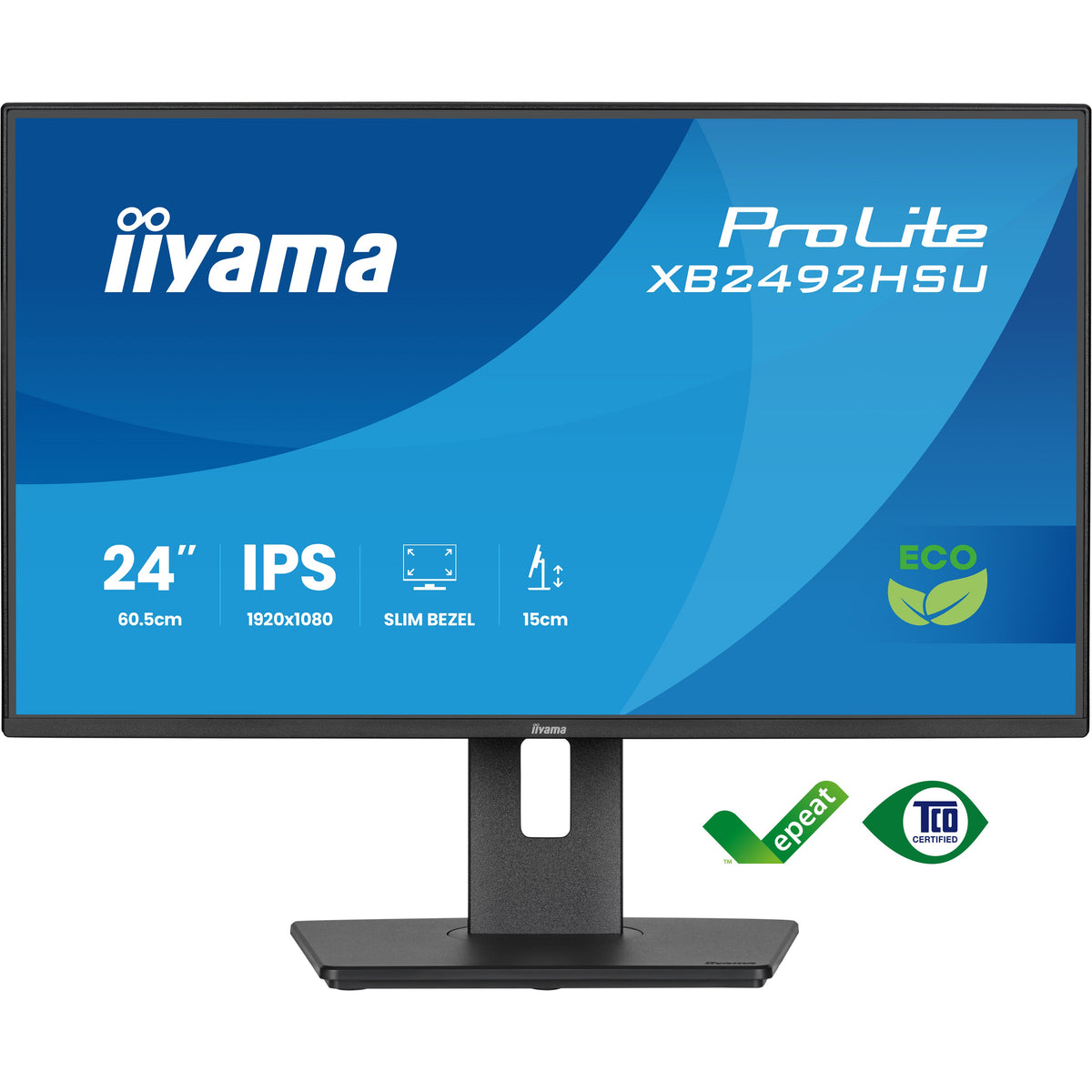 iiyama ProLite XB2492HSU-B1 24-inch monitor – alternate view