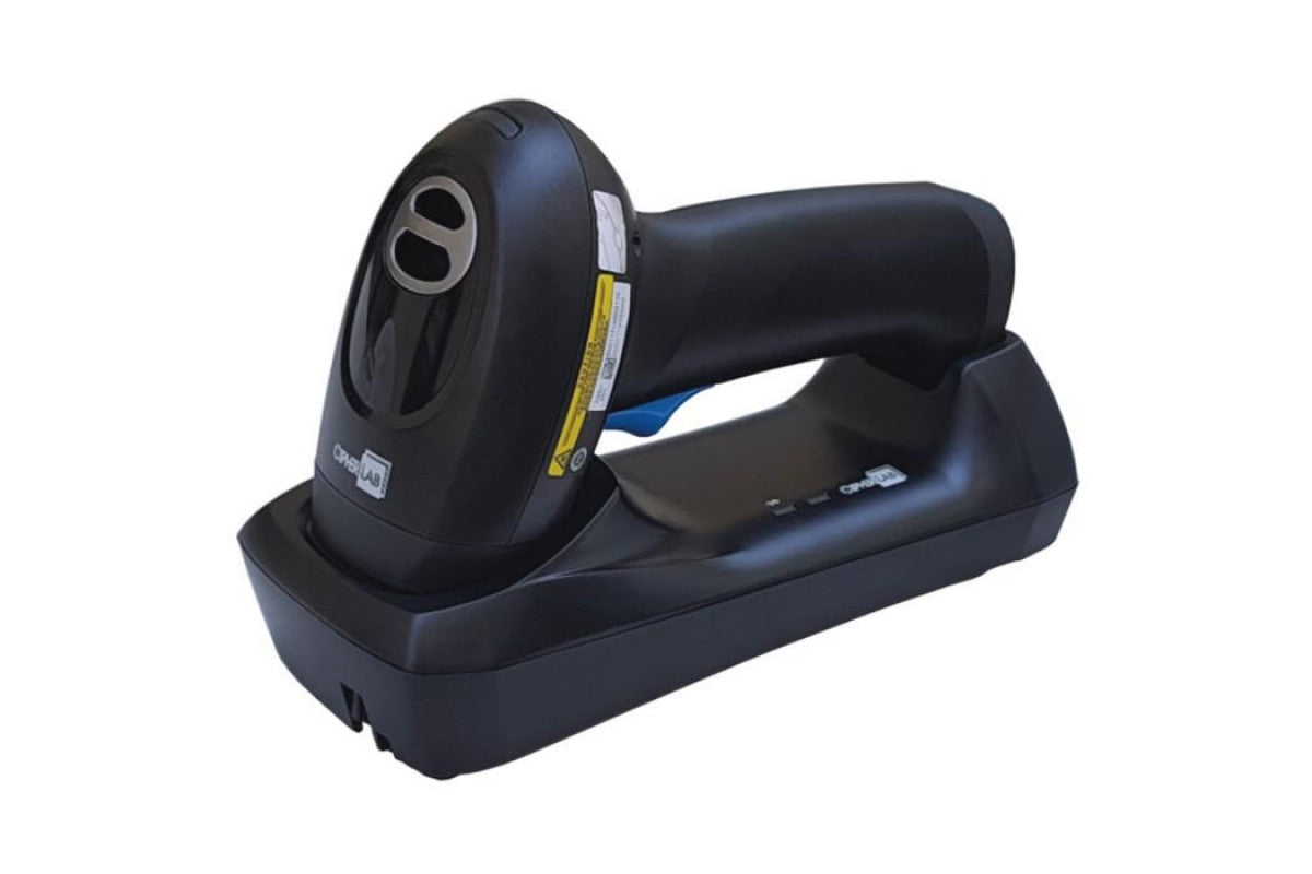 CipherLab 2564 Barcode Scanner in cradle, black (A2564SSBKU0E3)