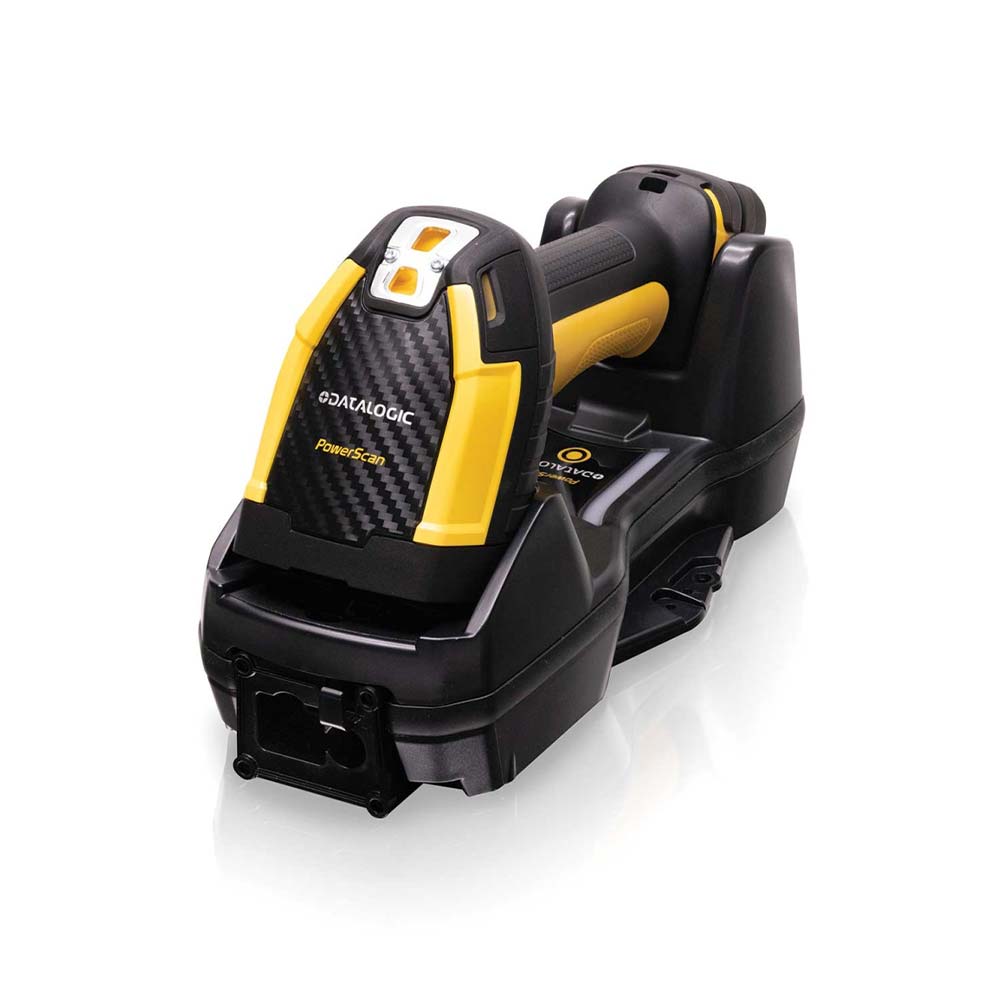 Datalogic PowerScan PM9600 with charging/transmitter cradle (PM9600-SR433RBK12)