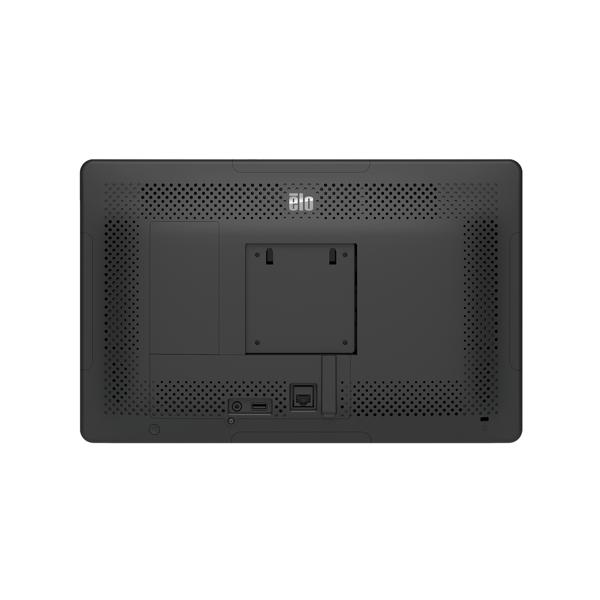Elo I-Series 2 with Intel 15.6-inch touch computer E692244, rear view with VESA mount