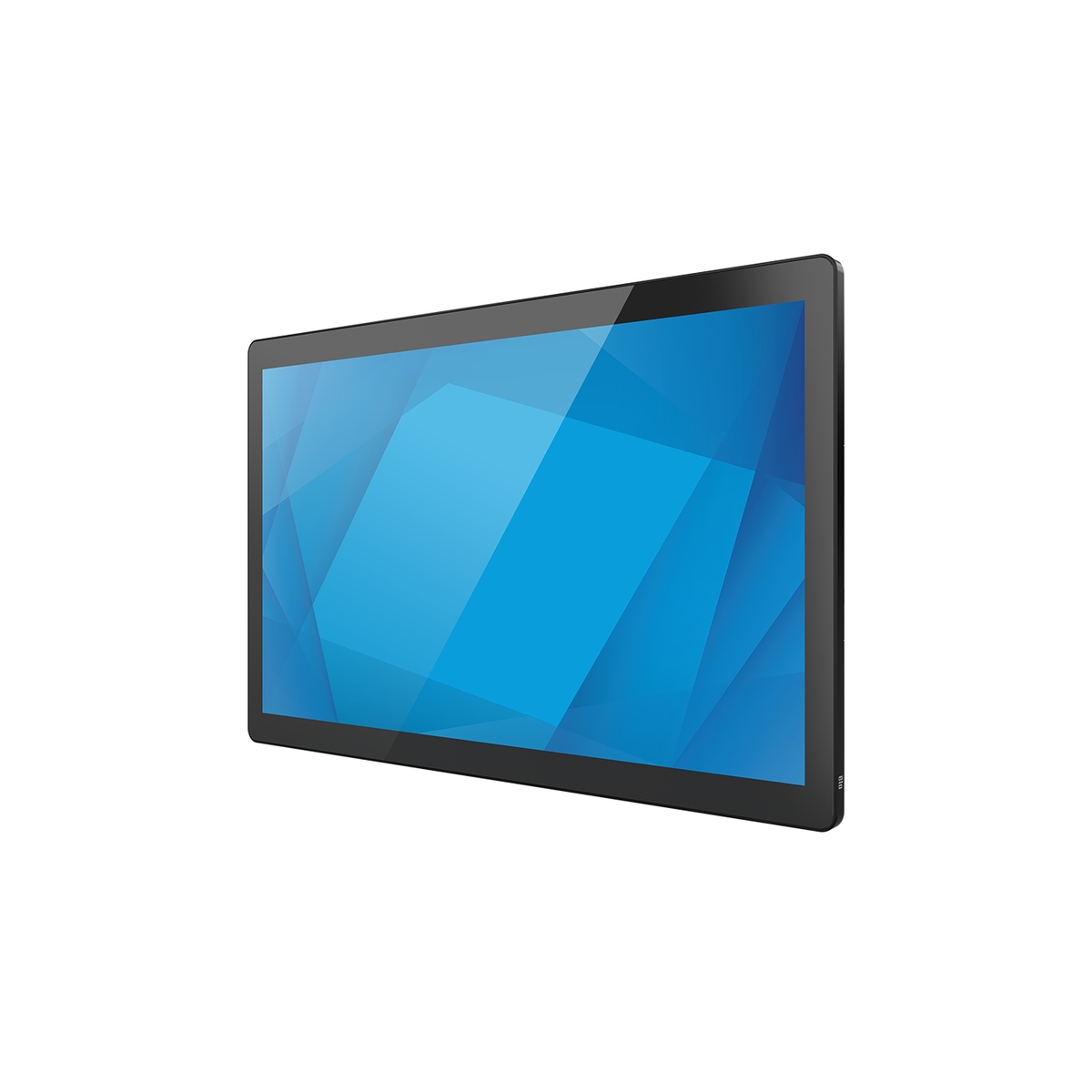 Elo I-Series 3 with Intel 23.8-inch touch computer without stand (VESA), left angle view