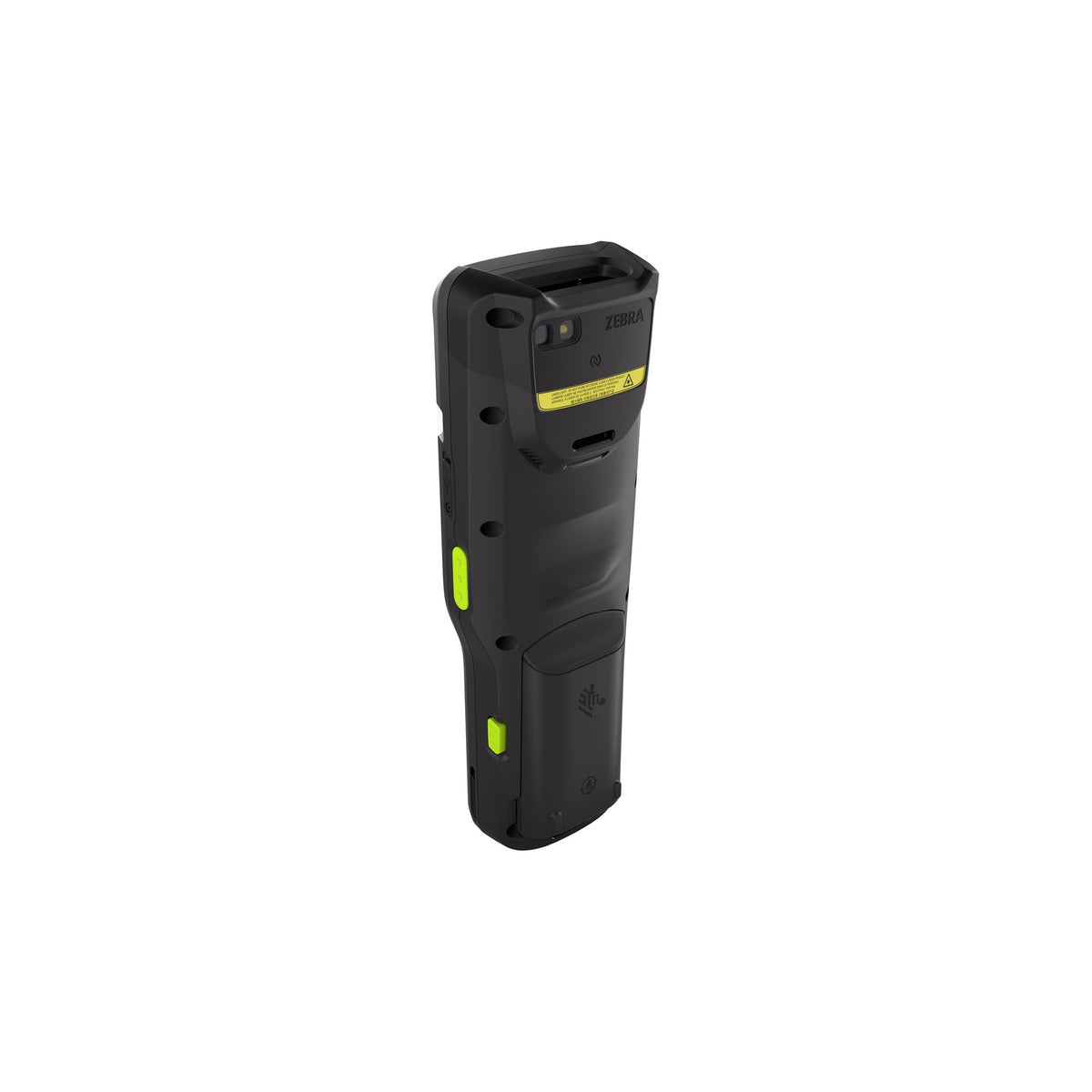 Zebra MC3400 rugged keypad mobile computer, straight shooter, 29-key numeric keypad (MC3401-0S1K42SS-A6) – back view