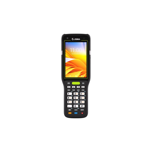 Zebra MC3450 rugged 5G keypad mobile computer, pistol grip, 29-key numeric keypad (MC345B-3G1P62SS-A6) – front view