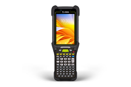 Zebra MC9450 rugged 5G keypad mobile computer, pistol grip, 58-key function alphanumeric keypad (MC945B-3G1J6HSS-A6) – front view