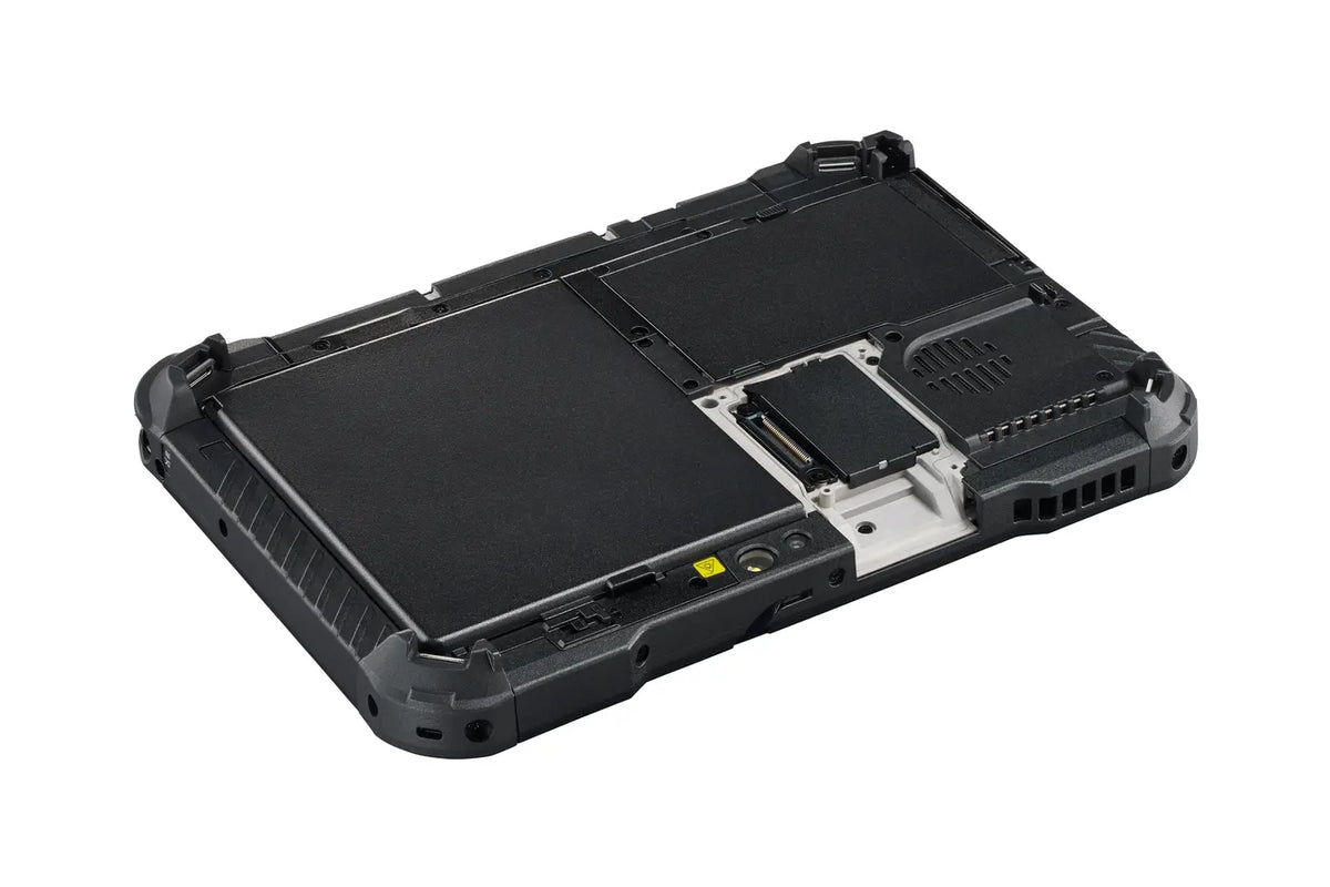 Panasonic TOUGHBOOK G2 mk2 (5G, EU plug) rear view showing the modular expansion bay