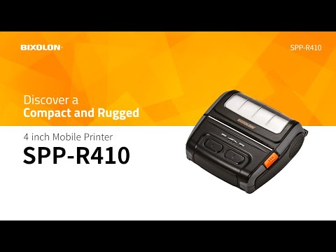Discover a Compact and Rugged Mobile Printer, BIXOLON SPP-R410