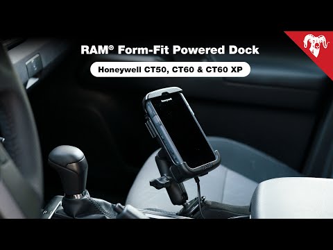 RAM Mounts Form-Fit Holder for Honeywell CT50, CT60 & CT60 XP (RAM-HOL-HON7NPU) – official RAM Mounts video