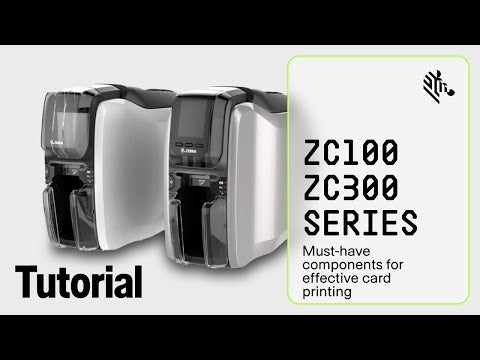 Zebra ZC100/300 Series How To: Must-Have Components for Effective Card Printing | Zebra