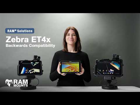 RAM Mounts Locking GDS Dock + Data for Zebra ET4x/ET401 8" in IntelliSkin (RAM-GDS-DOCKL-ZE20PDU) – official RAM Mounts video