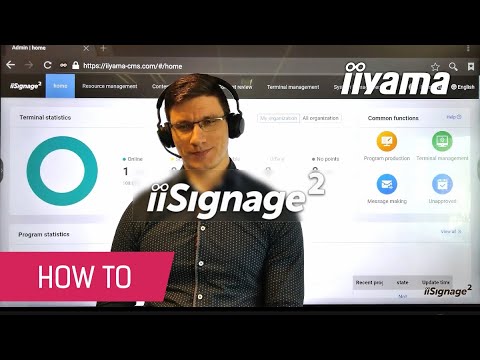 iiyama ProLite LH7565UHSB-B1 75" 4K Digital Signage Display, 800 cd/m², 24/7, Android 11 (LH7565UHSB-B1) – official video