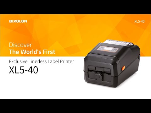 Discover The World's First Exclusive Linerless Label Printer, Bixolon XL5-40