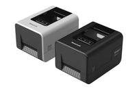 Honeywell PC42E-T 4-inch thermal transfer desktop label printer, black, 300 dpi (PC42E-TB02300) – black and white versions
