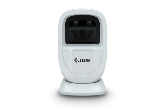 Zebra DS9308 presentation scanner in Alpine White (DS9308-SRWU2100AZE) – front view