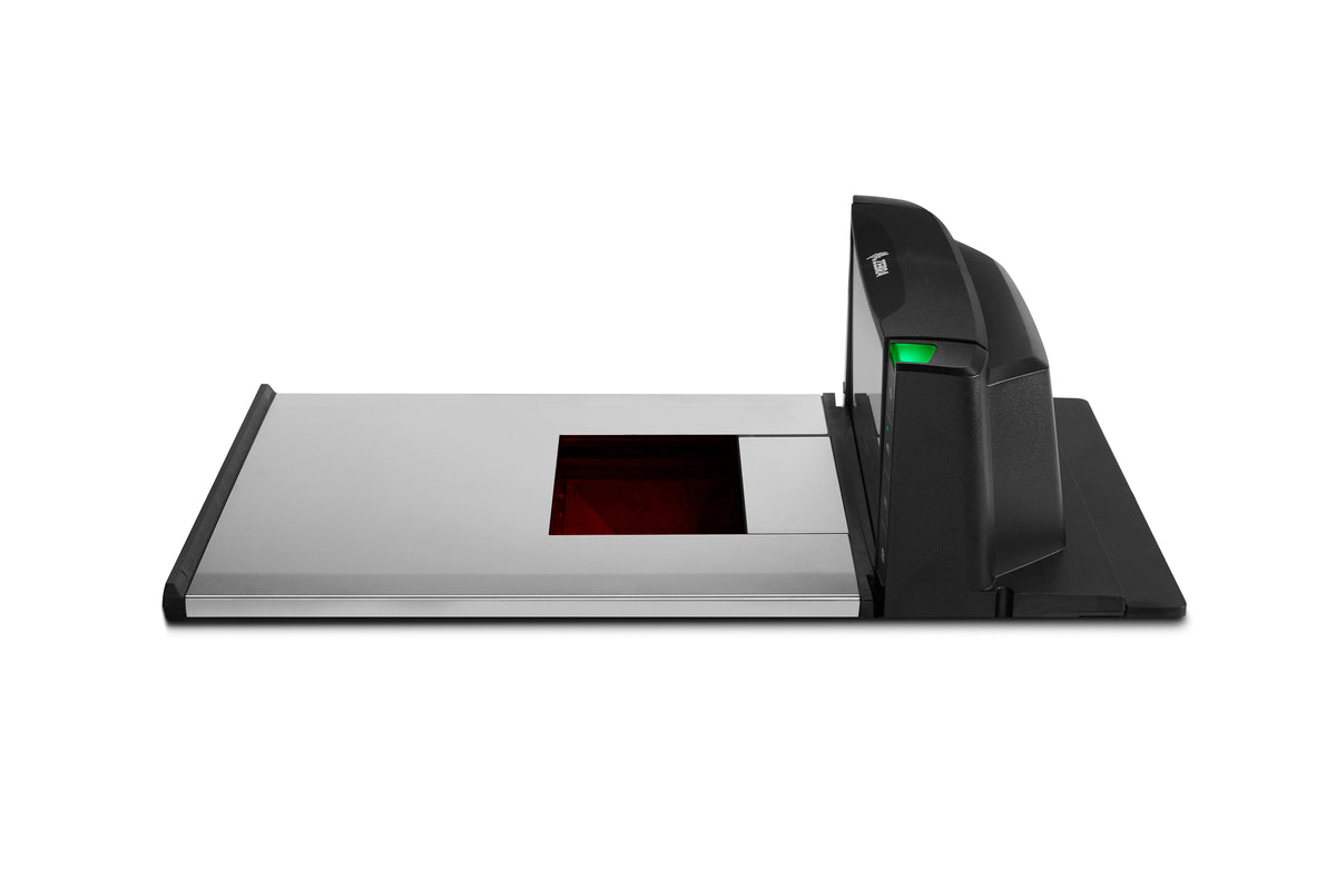 Zebra MP7200 multi-plane countertop scanner (MP7200-LNS0N000WW) – left side view