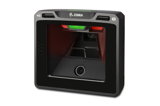 Zebra SP7201-V vertical presentation scanner with Sensormatic EAS (SP7201-SV00004ZSWW) – right 3/4 view